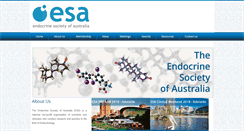 Desktop Screenshot of endocrinesociety.org.au